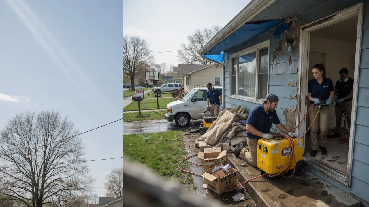 Basement Flood Cleanup in Racine, MN near me
